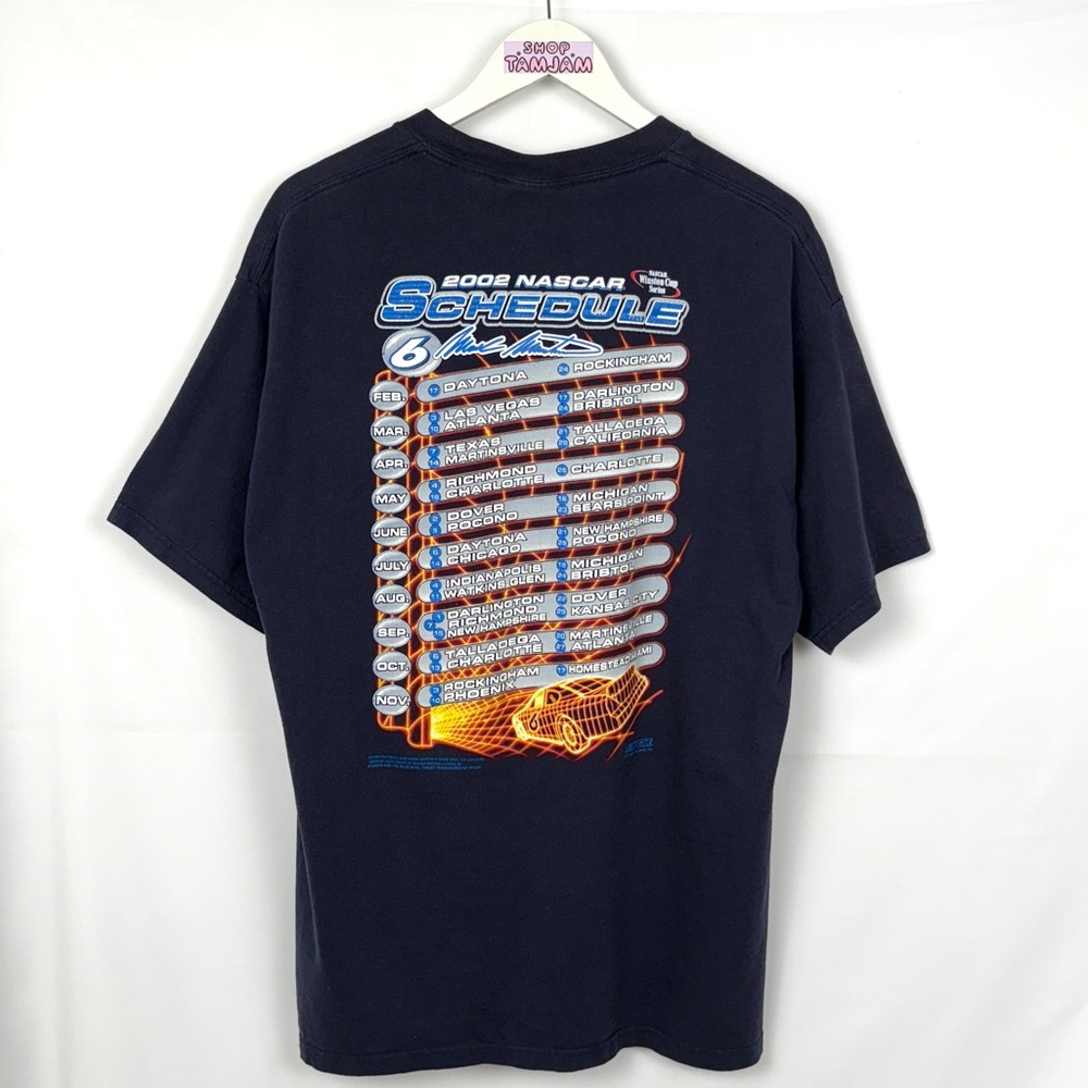 Vintage 2002 NASCAR Mark Martin T-Shirt - Picture 3 of 5